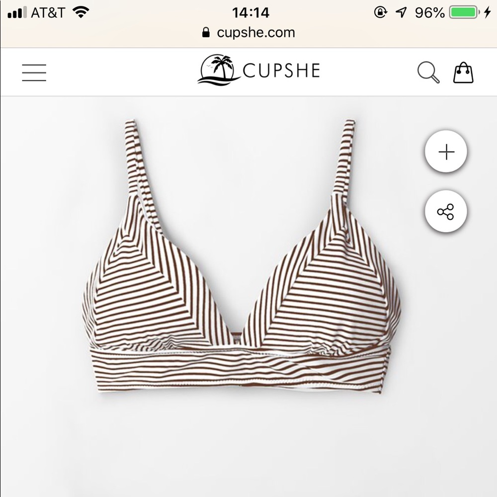 New- cupshe high waste bikini
